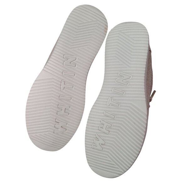 WHITIN Men's Wide Slip-On Loafers Ultra-Light Beige Casual Shoes Size 40 (8) - Picture 7 of 9